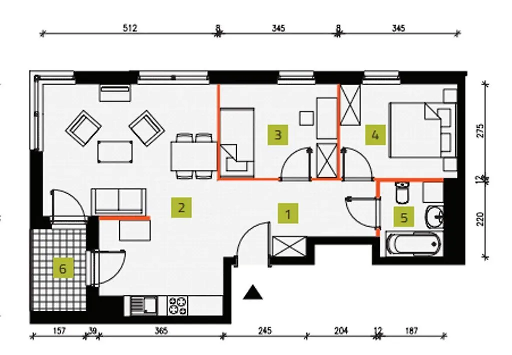 Cch Elephant Apartments Poznan Poland